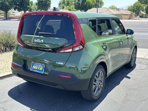Undercover Green 2022 Kia Soul EX
