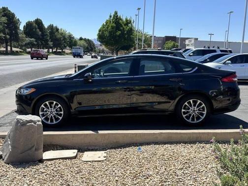 Shadow Black 2017 Ford Fusion SE