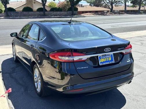Shadow Black 2017 Ford Fusion SE