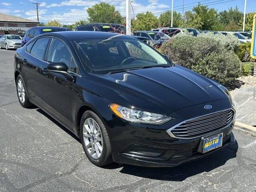 Shadow Black 2017 Ford Fusion SE