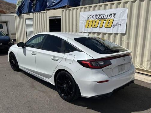 Platinum White 2023 Honda Civic Sport