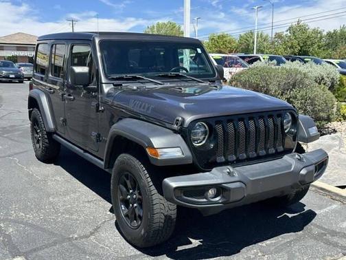 Granite Crystal Metallic Clearcoat 2021 Jeep Wrangler Willys