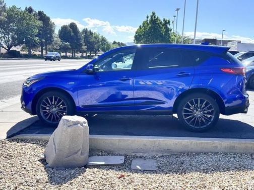 Apex Blue Pearl 2023 Acura RDX A-Spec Advance Package