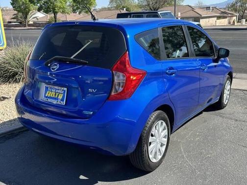 Metallic Blue 2015 Nissan Versa Note SV