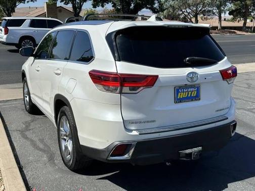 Blizzard Pearl 2019 Toyota Highlander Limited Platinum