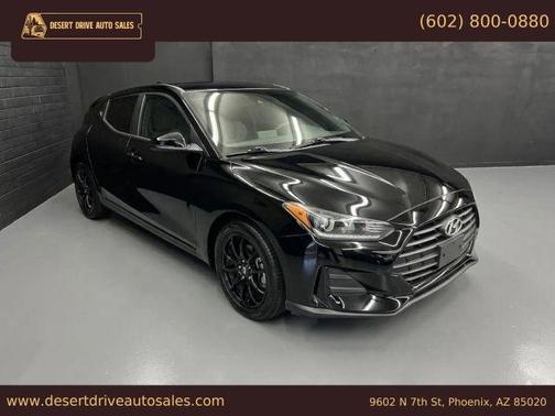 Ultra Black 2019 Hyundai Veloster 2.0
