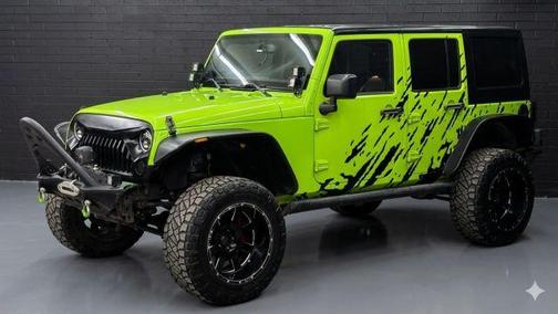 Dragon Green 2014 Jeep Wrangler Unlimited Sahara