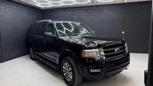 Black 2017 Ford Expedition EL XLT
