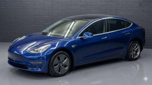 Blue 2020 Tesla Model 3 Standard Range