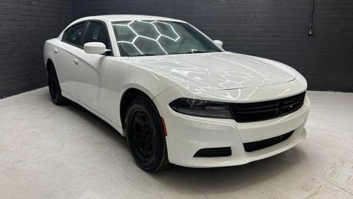 White 2015 Dodge Charger Police
