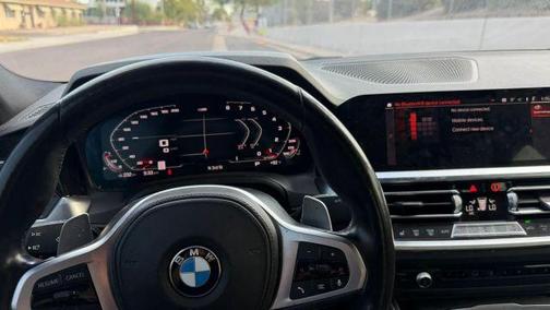 Blue 2022 BMW M340 i xDrive