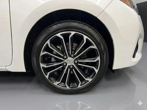 White 2015 Toyota Corolla S Plus