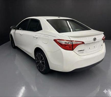 White 2015 Toyota Corolla S Plus