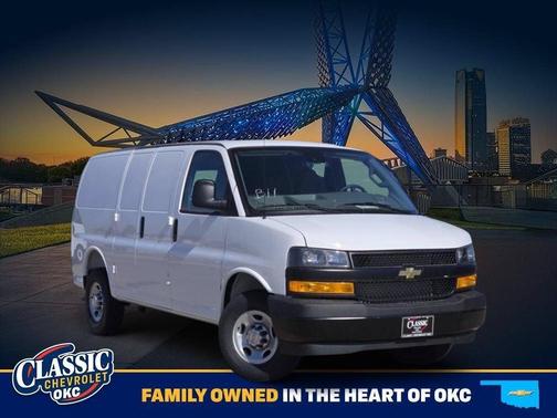 White 2025 Chevrolet Express 2500 Work Van