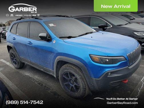 Hydro Blue Pearlcoat 2019 Jeep Cherokee Trailhawk