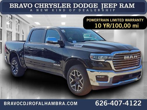 Diamond Black Crystal Pearlcoat 2026 RAM 1500 Laramie