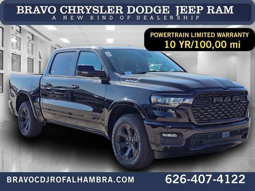Diamond Black Crystal Pearlcoat 2026 RAM 1500 Big Horn/Lone Star