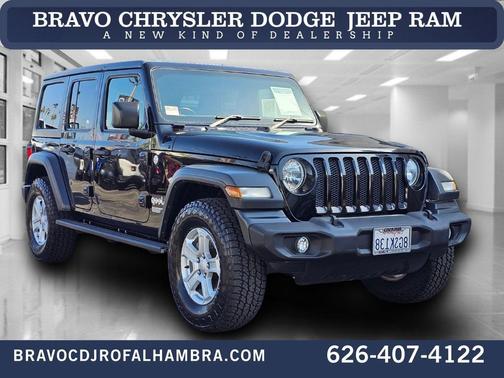 2018 Jeep Wrangler Unlimited Sport