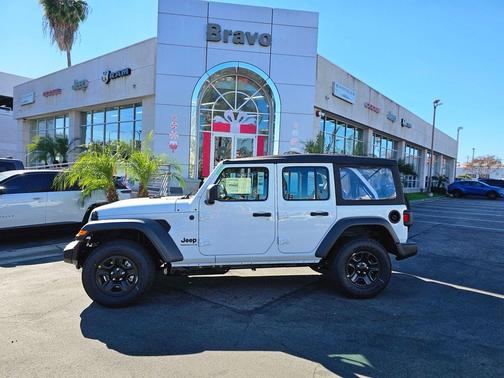 Bright White Clearcoat 2026 Jeep Wrangler Sport