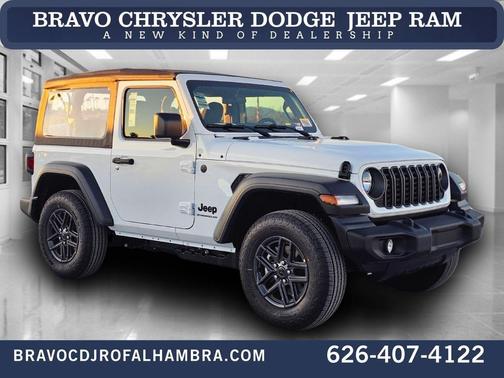 Bright White Clearcoat 2026 Jeep Wrangler Sport