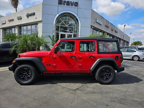 Firecracker Red Clearcoat 2026 Jeep Wrangler Sport