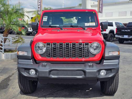 Firecracker Red Clearcoat 2026 Jeep Wrangler Sport