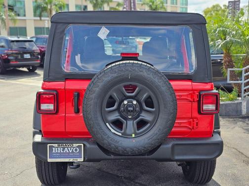 Firecracker Red Clearcoat 2026 Jeep Wrangler Sport