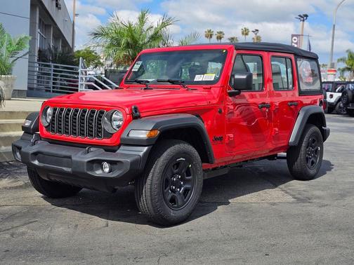 Firecracker Red Clearcoat 2026 Jeep Wrangler Sport