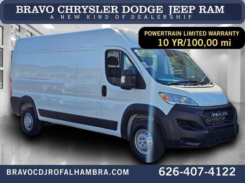 Bright White Clearcoat 2026 RAM ProMaster 2500 Tradesman