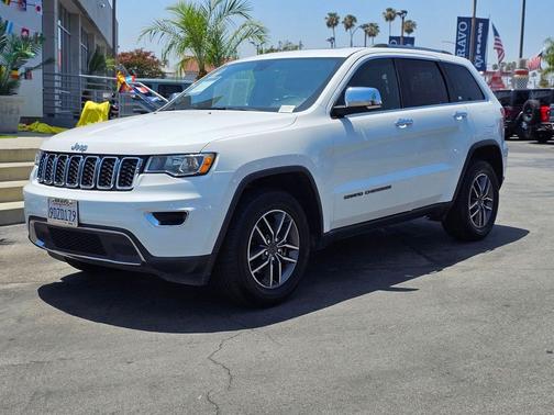 Bright White Clearcoat 2020 Jeep Grand Cherokee Limited