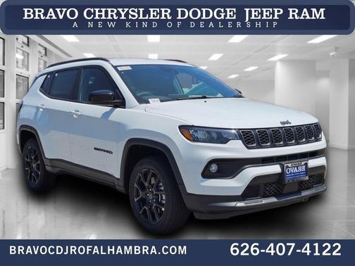 Bright White Clearcoat 2026 Jeep Compass Sport