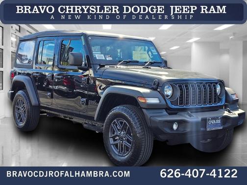 Black Clearcoat 2026 Jeep Wrangler Sport