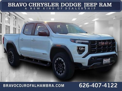 Summit White 2026 GMC Canyon AT4