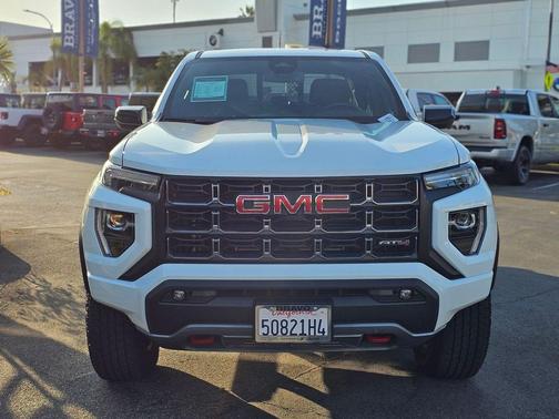 Summit White 2026 GMC Canyon AT4