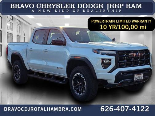 Summit White 2026 GMC Canyon AT4