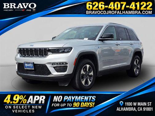 Silver Zynith 2024 Jeep Grand Cherokee 4xe Base