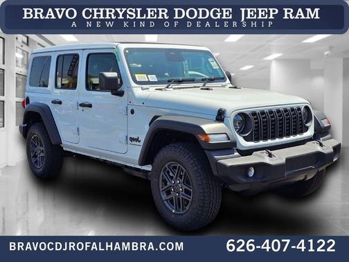 Bright White Clearcoat 2026 Jeep Wrangler Sport S