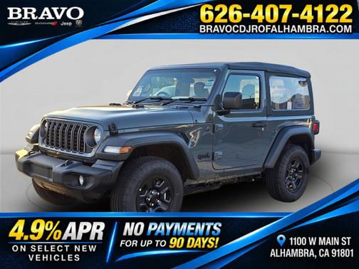 Anvil Clearcoat 2026 Jeep Wrangler Sport S