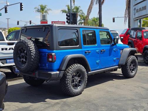 Hydro Blue Pearlcoat 2026 Jeep Wrangler Willys
