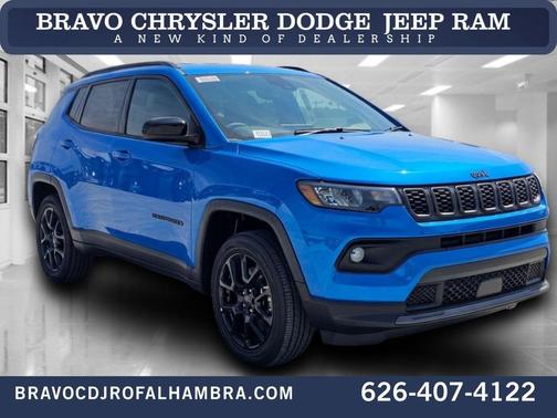 Hydro Blue Pearlcoat 2026 Jeep Compass Latitude