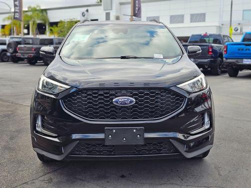 AGATE BLACK METALLIC 2020 Ford Edge ST
