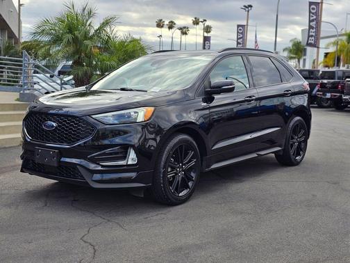 AGATE BLACK METALLIC 2020 Ford Edge ST