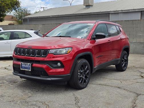 Red Hot Pearlcoat 2026 Jeep Compass Latitude