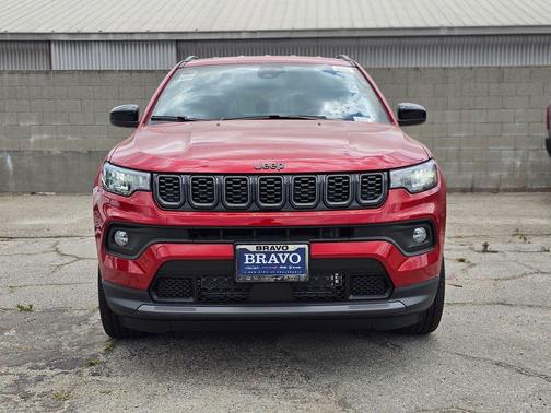 Red Hot Pearlcoat 2026 Jeep Compass Latitude