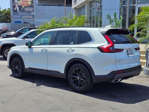 Platinum White Pearl 2024 Honda CR-V Hybrid Sport FWD