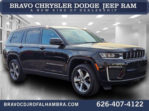 Diamond Black Crystal Pearlcoat 2026 Jeep Grand Cherokee L Limited