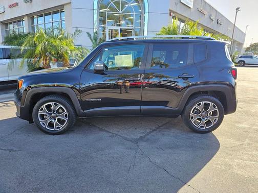 Black 2017 Jeep Renegade Limited