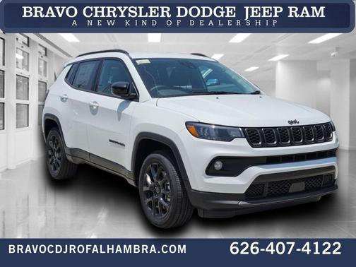 Bright White Clearcoat 2026 Jeep Compass Latitude