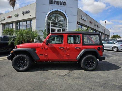 Firecracker Red Clearcoat 2026 Jeep Wrangler Sport