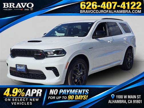 White Knuckle Clearcoat 2026 Dodge Durango GT AWD HEMI V8